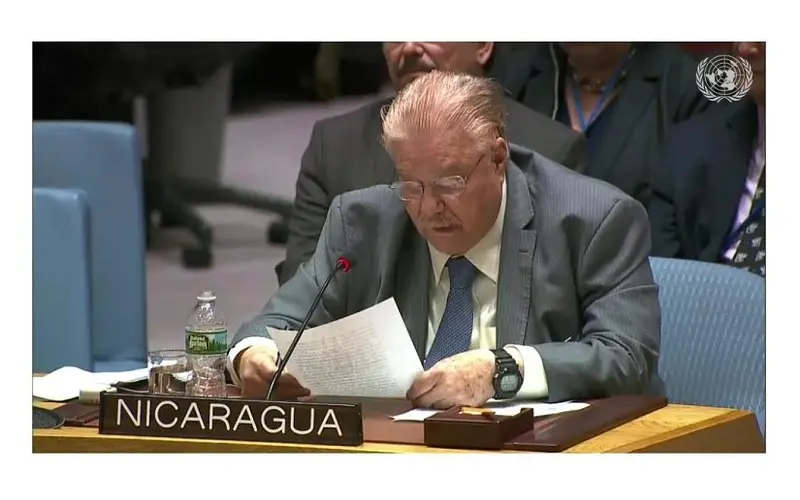 Nicaragua expone ante Consejo de Seguridad de Naciones Unidas sobre impacto del cambio climático y seguridad internacional