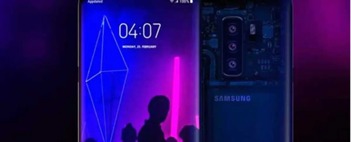 Samsung Galaxy S10 tiene un orificio en la pantalla