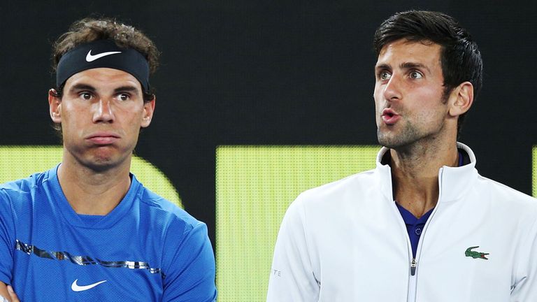 Djokovic y Nadal en la final del Abierto de Australia