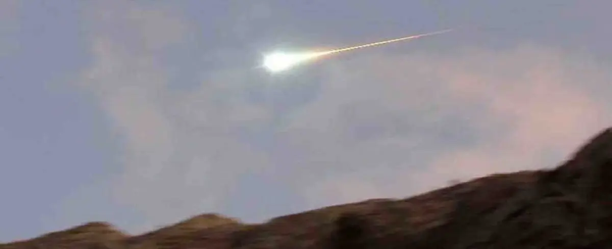 Fuerte explosión se escuchó con la caída del meteorito en cuba