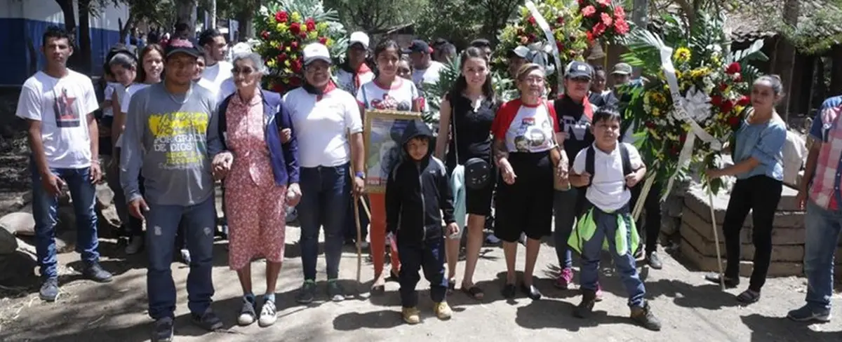 Comunidad Maunica en Matagalpa rindió homenaje a Arnoldo Quant Ponce, héroe de Los Sabogales