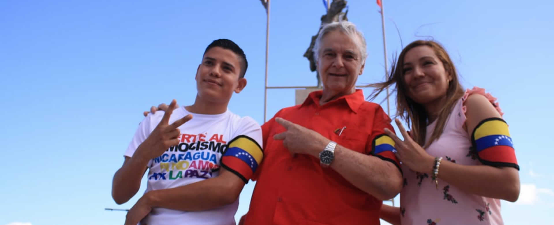 Juventud Sandinista conmemora 27 aniversario de la Rebelión Cívico Militar en Venezuela