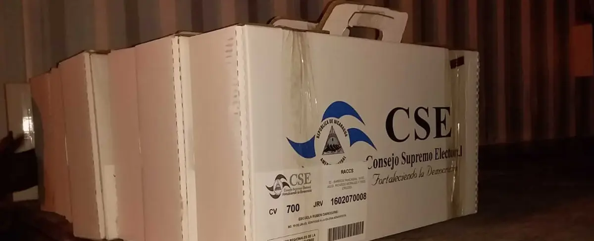 Llega material electoral al Caribe Sur para los comicios regionales