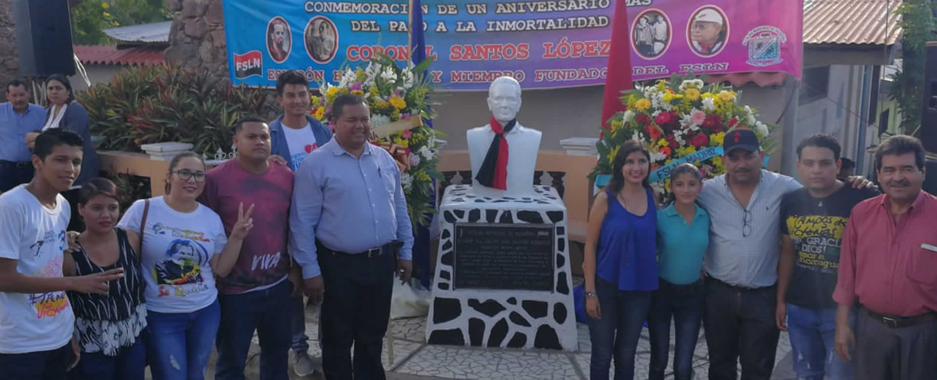 Madriz conmemora el paso a la inmortalidad del Coronel Santos López