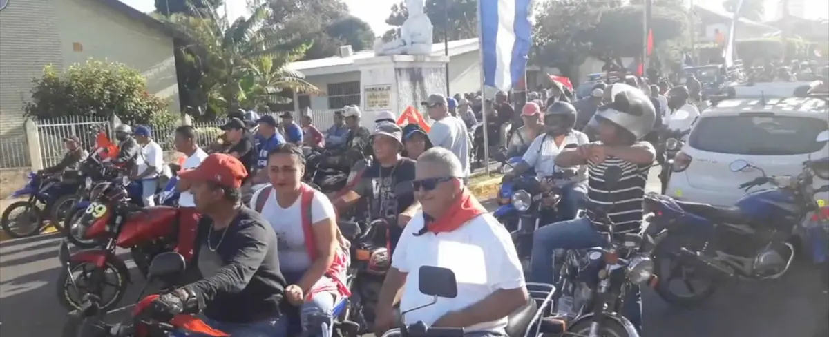 Rivas conmemora con grandiosa caravana el 85 aniversario del General Sandino