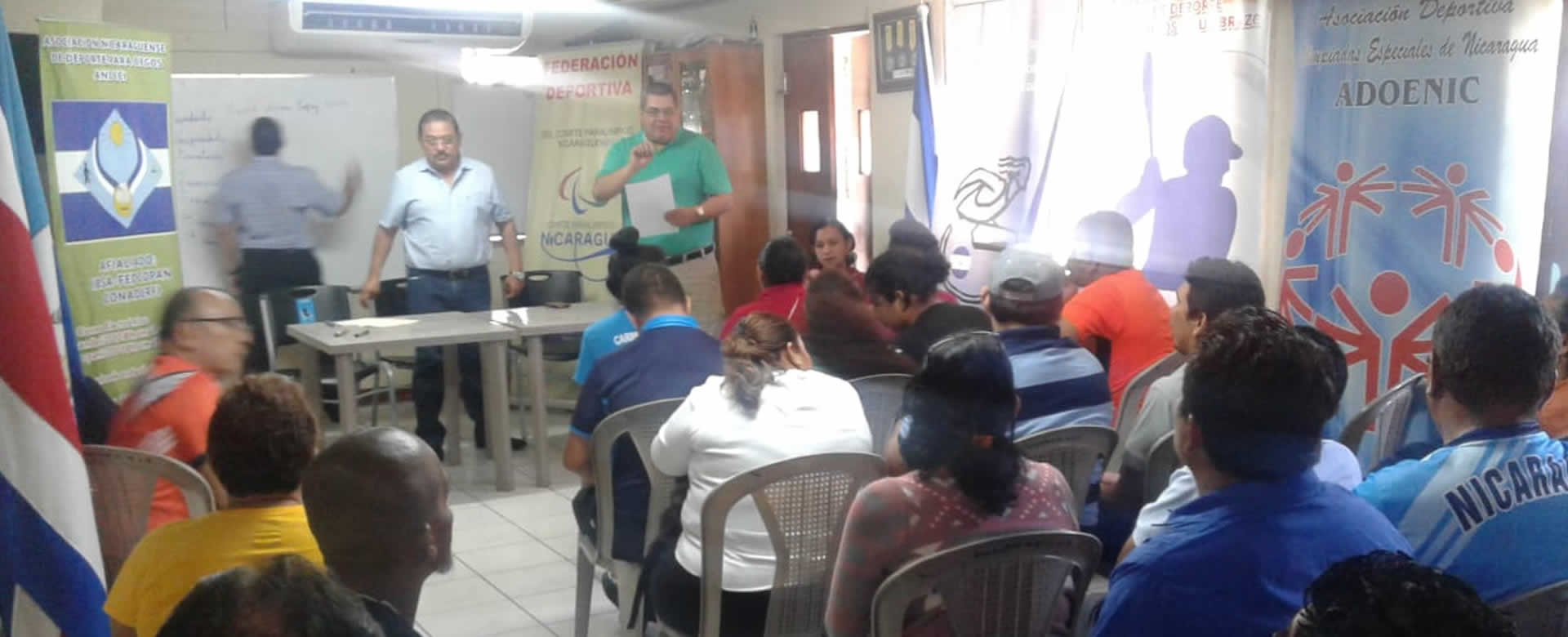 Comité Paralimpico Nicaragüense presenta a su nueva junta directiva