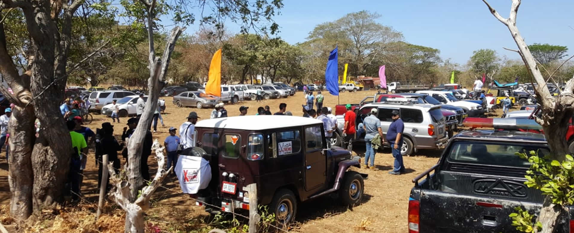 Pista Extrema en la Trinidad Carazo escenario de los Clubes de 4x4