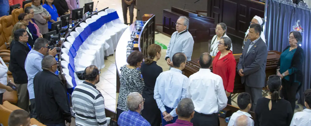 Asamblea Nacional realiza homenaje póstumo al Compañero Hebert del Carmen Herrera Solís