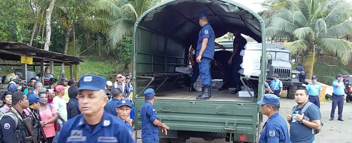Inicia la distribución de material electoral en la Costa Caribe de Nicaragua