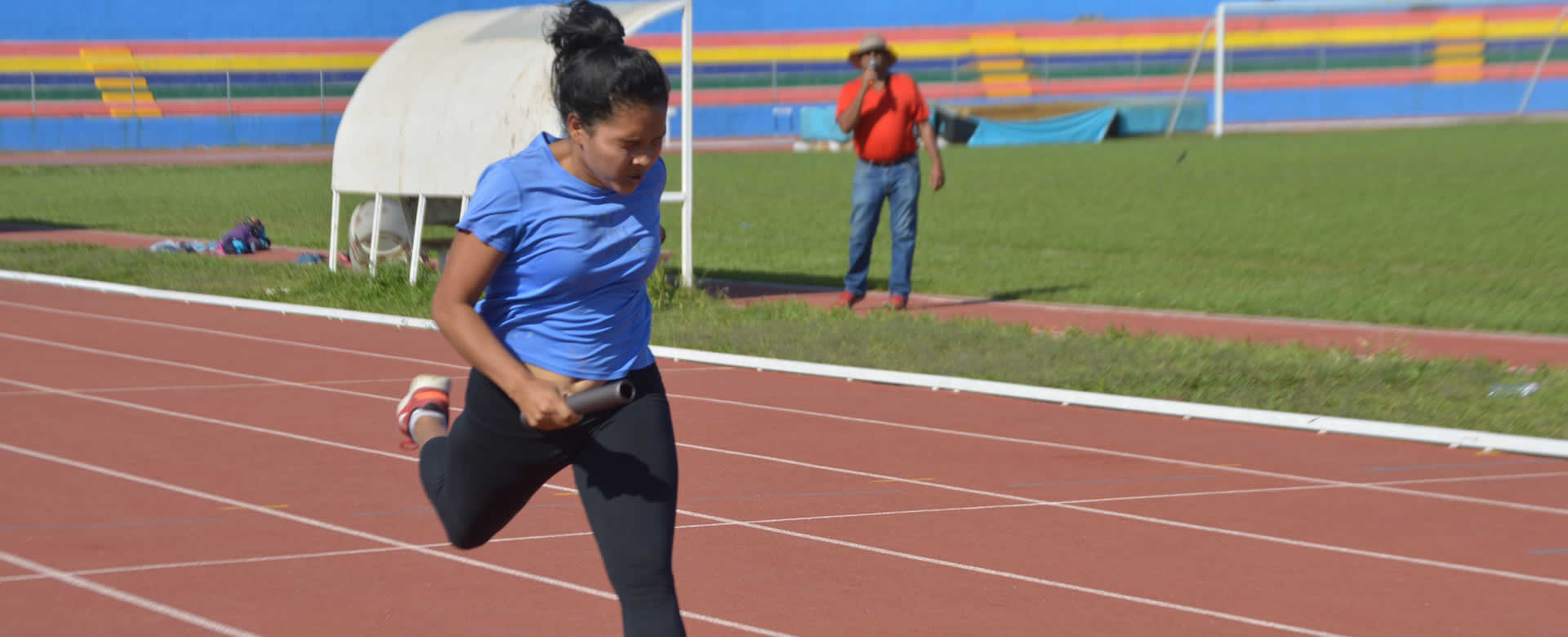 Campeonato Nacional de Relevos y evento infantil reunió a 160 atletas