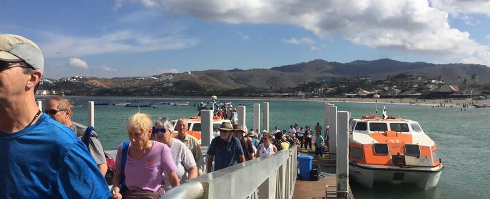 Crucero MV Star Princess arribó al puerto de San Juan del Sur, Nicaragua