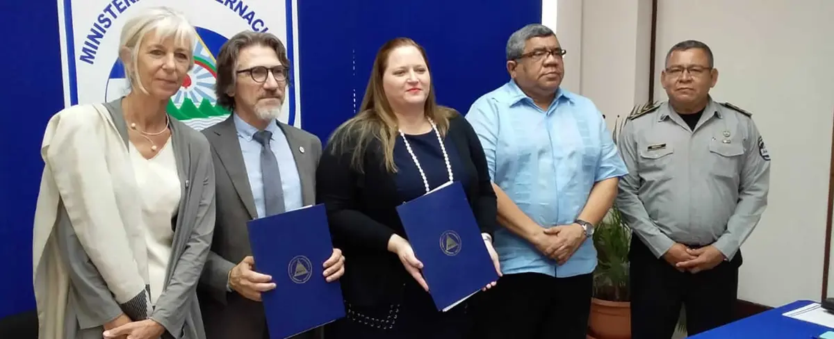 Ministerio de Gobernación firma convenio de cooperación con el Comité Internacional de Cruz Roja
