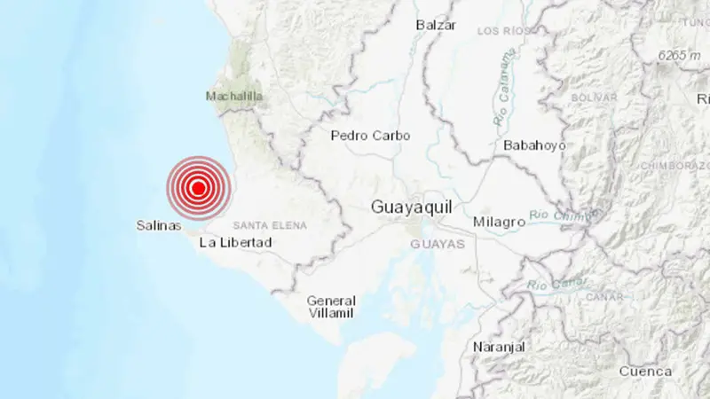 Se registra nuevo sismo de 5.2 en Ecuador