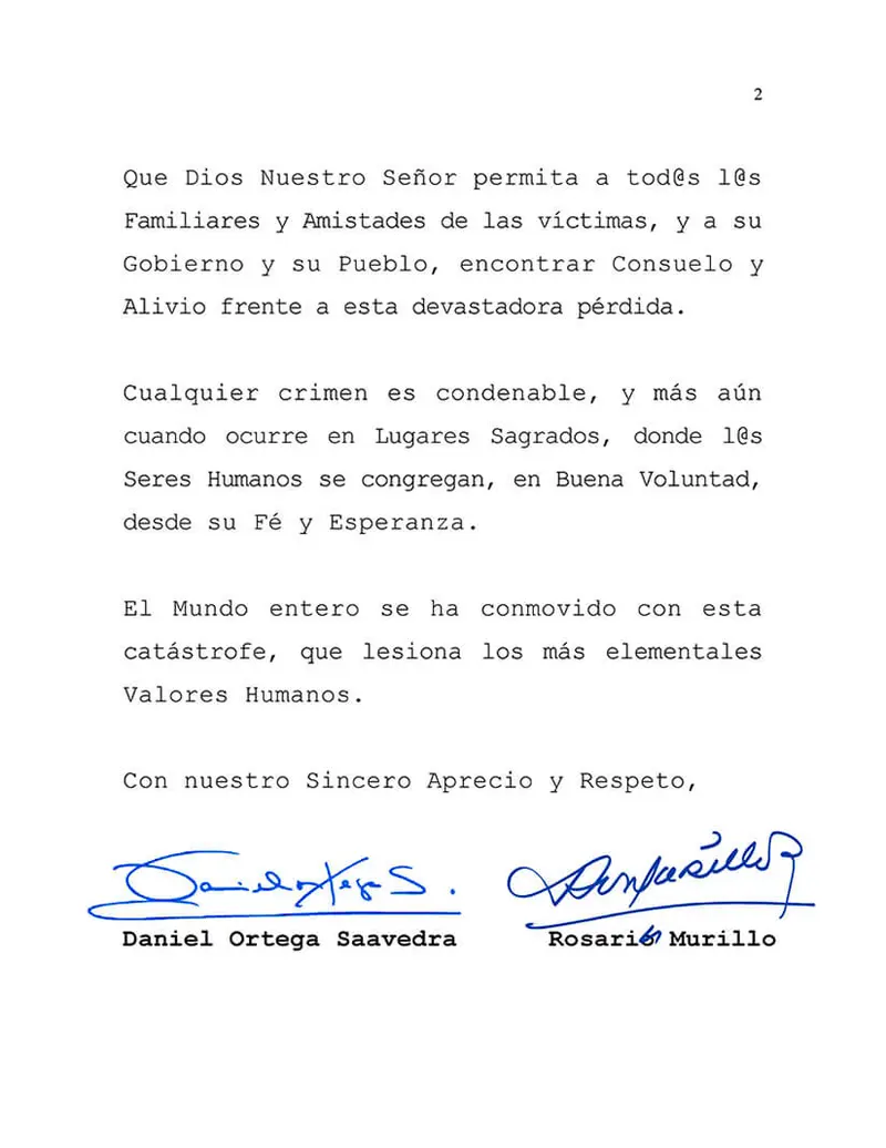 Rosario se solidariza con familias de las víctimas del ataque terrorista en Nueva Zelanda