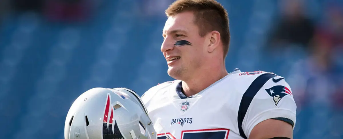 Rob Gronkowski, el ala cerrada de los Patriots de Nueva Inglaterra se retira de la NFL