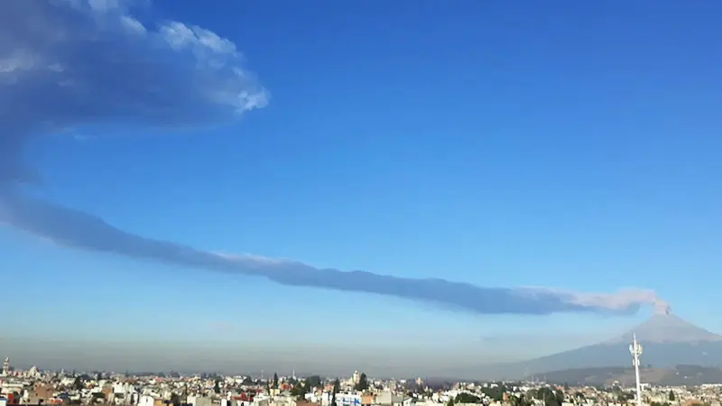 México declara alerta Amarilla Fase 3 tras recién explosión del volcán Popocatépelt 