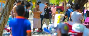 Familias disfrutan de las frescas aguas del Trapiche y Trapichito este Jueves Santo