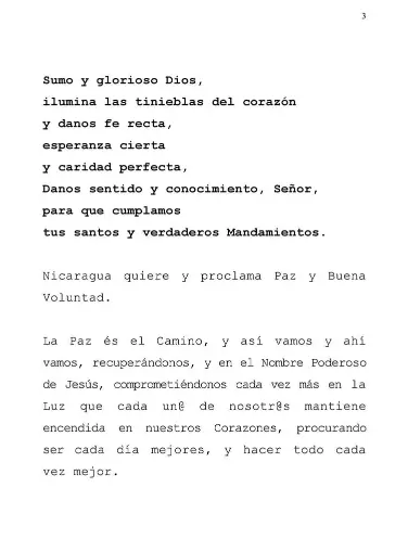 Gobierno de Nicaragua saluda a las familias nicaragüenses en está semana de unidad familiar