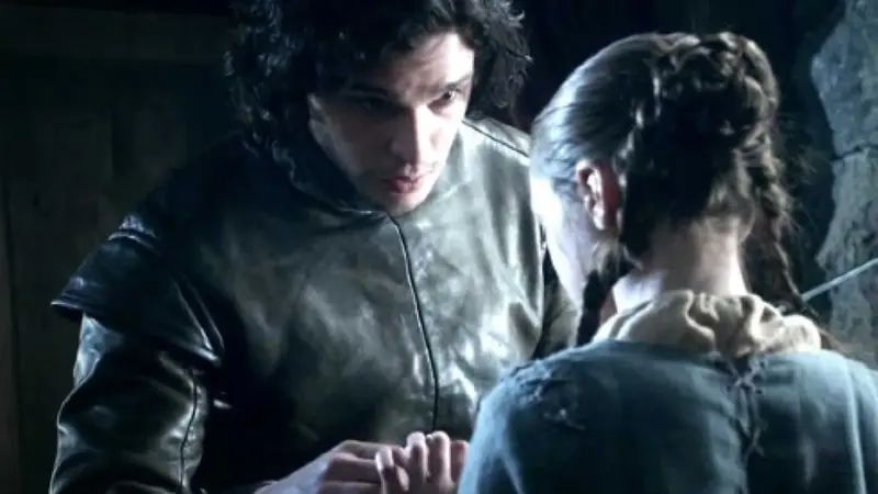 Nueva temporada de Juego de Tronos, recuentro de Arya y Jon en tierras del Norte