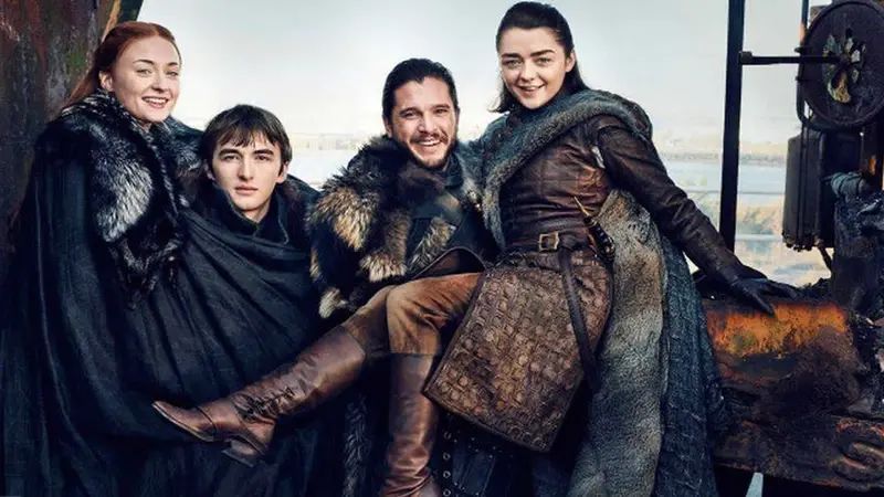 Nueva temporada de Juego de Tronos, recuentro de Arya y Jon en tierras del Norte