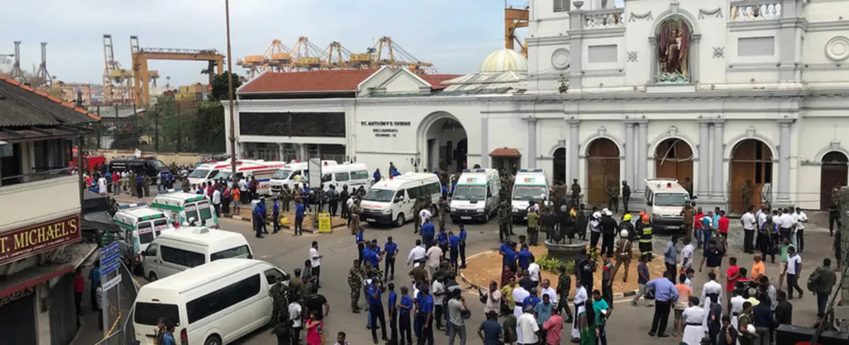 Asciende la cifra de muertos y heridos por explosiones en Sri Lanka