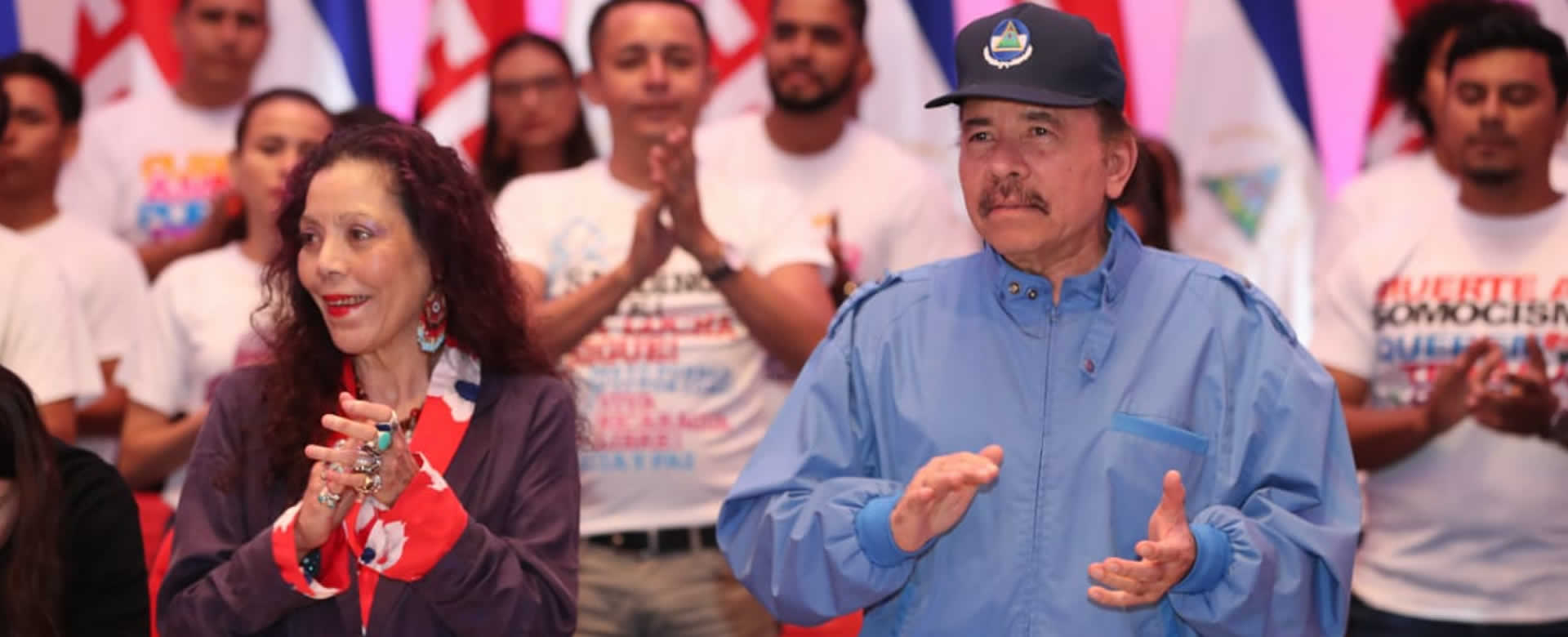 Daniel y Rosario conmemoran al Comandante Tomás Borge y el Día de los Trabajadores