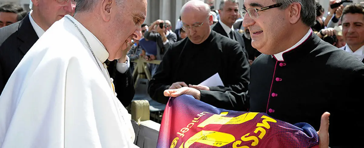 Papa Francisco responde si es un sacrilegio llamar Dios a Messi