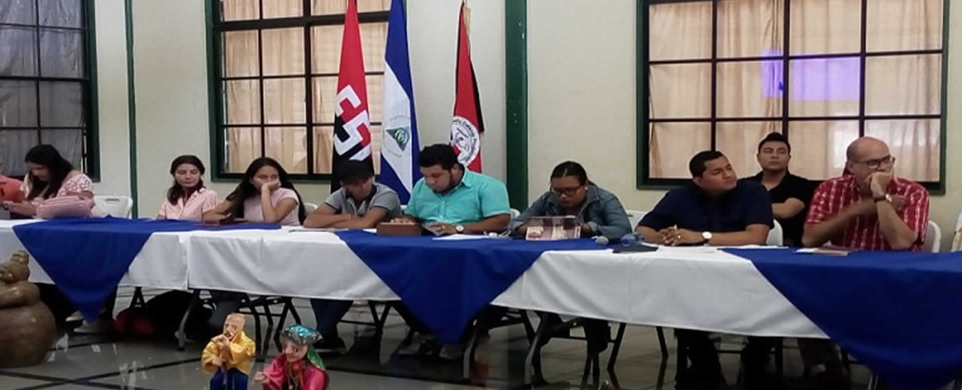 Juventud Sandinista: consejo nacional rinde honores al comandante Tomás Borge