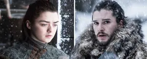 Nueva temporada de Juego de Tronos, reencuentro de Arya y Jon en tierras del Norte
