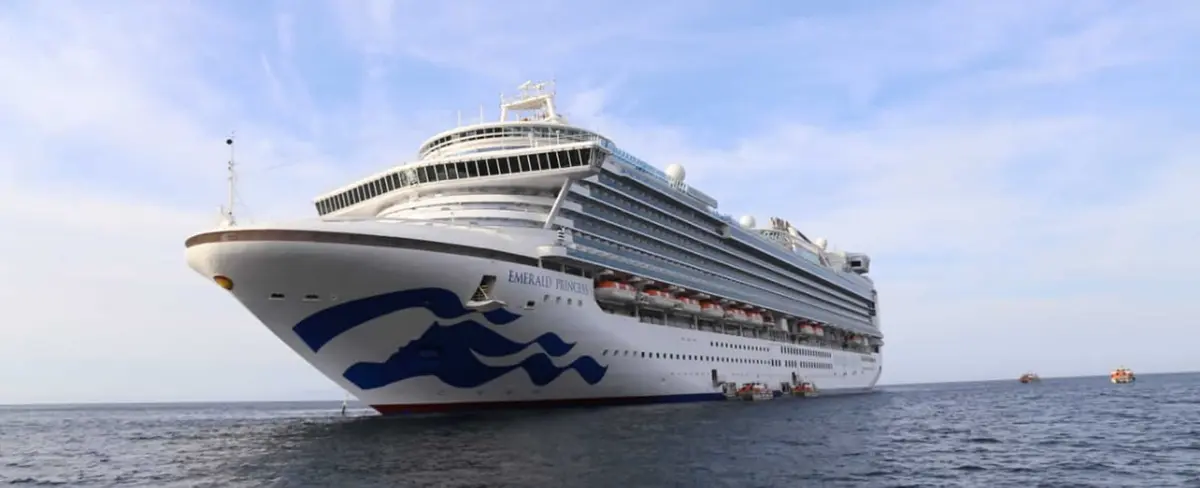 Llega a puerto San Juan del Sur el crucero Esmeranld Princess