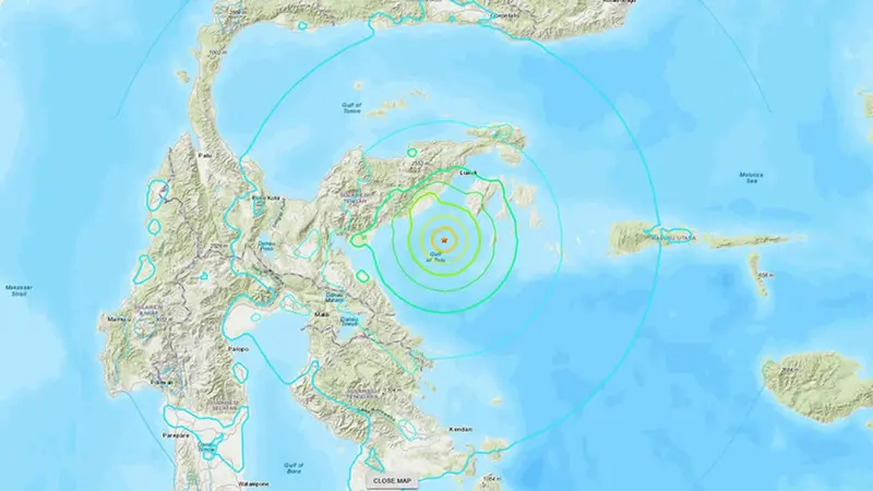 Alerta de tsunami y orden de evacuación tras un terremoto de magnitud 6,8 en Indonesia