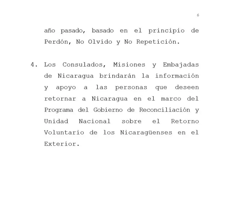 Gobierno informa de liberación de todos los presos involucradas en el fallido Golpe de Estado