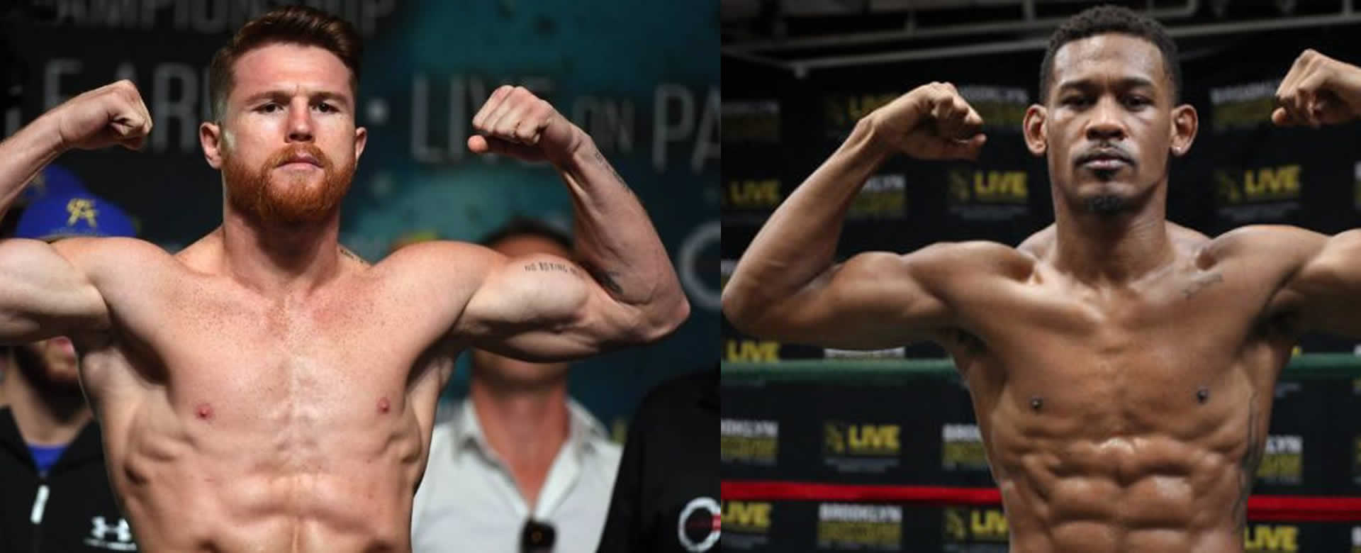 Canelo Álvarez y Daniel Jacobs se enfrentarán este 4 de mayo por los títulos de peso mediano