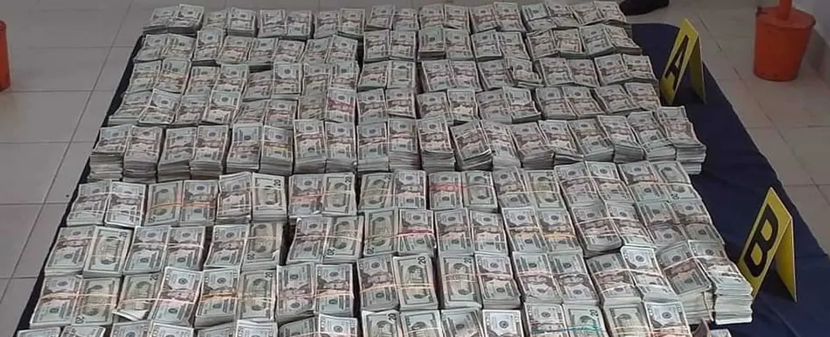 Policía Nacional incauta más de 1 millón de dólares al narcotráfico