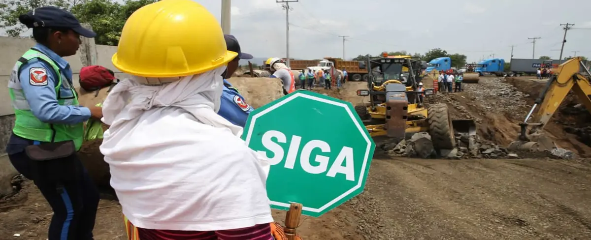MTI rehabilita paso provisional de Ciudad Sandino destruido por fuertes lluvias
