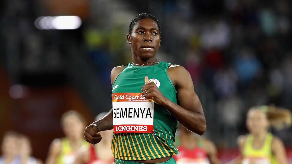 Semenya, bicampeona olímpica está obligada a disminuir su tasa de testosterona y tiene hasta el 8 de mayo para cumplir 