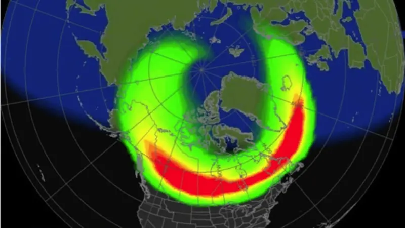 Intensas auroras boreales: Primeras señales de la tormenta solar que azota la Tierra (FOTOS)