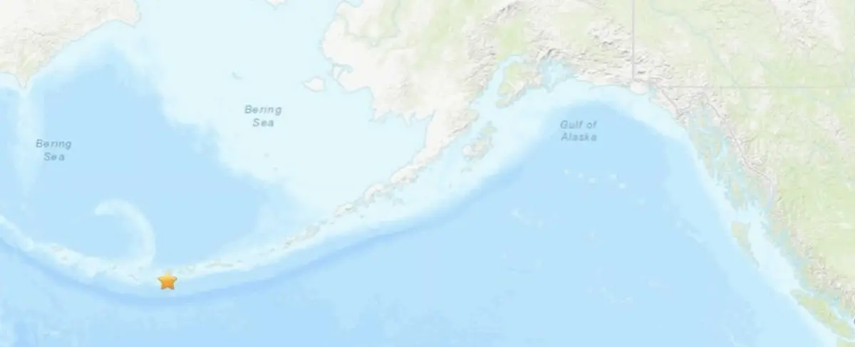 Se registra un terremoto de magnitud 6,1 cerca de las costas de Alaska