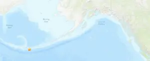 Se registra un terremoto de magnitud 6,1 cerca de las costas de Alaska
