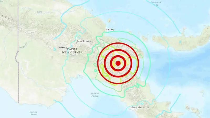 Terremoto de magnitud 7,2 sacude Papúa Nueva Guinea y se siente en Australia