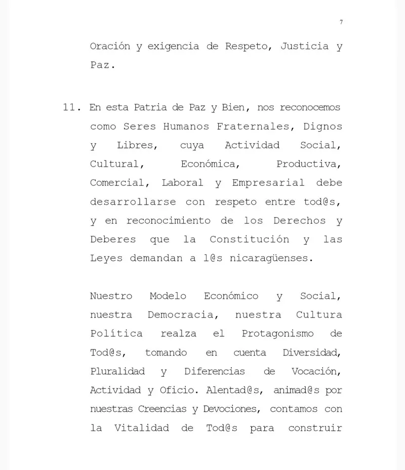 Nota de Prensa de la Delegación del GRUN en la mesa de negociación por el entendimiento y la paz en Nicaragua