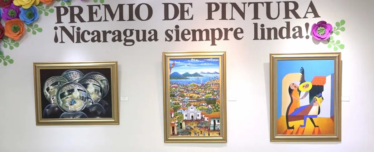 BCN premia a la mejor pintura del certamen “Nicaragua Siempre Linda”