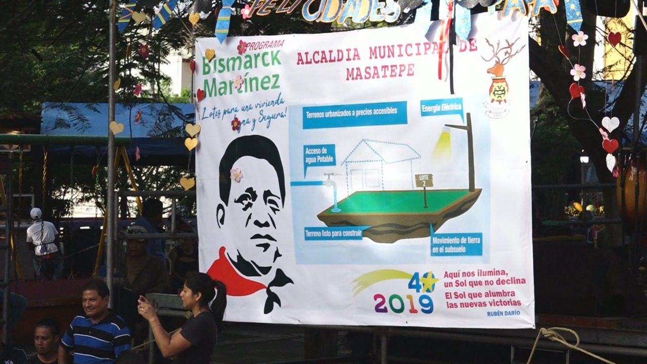 El Programa Bismarck Martínez llega a las familias de Masatepe