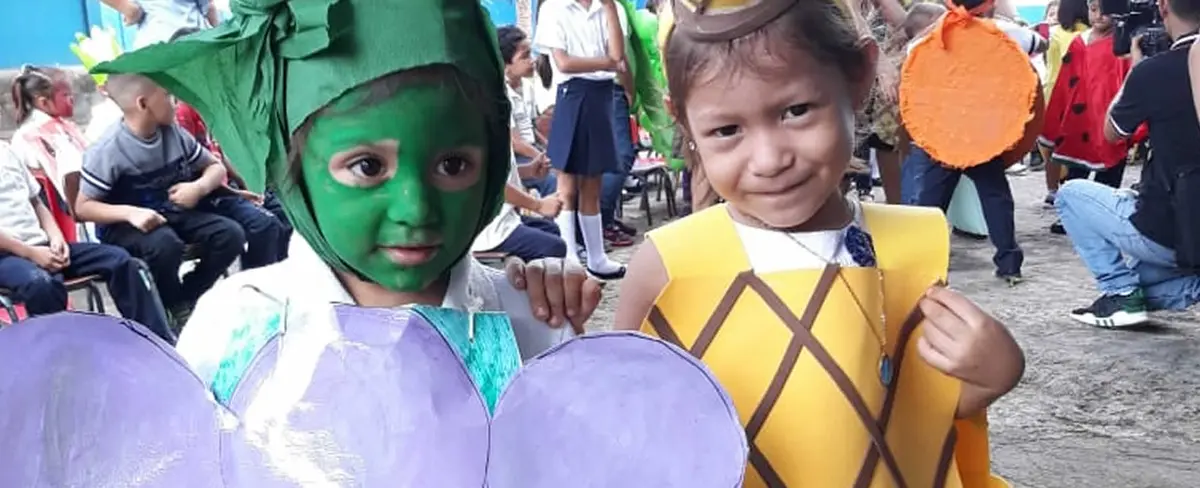 Festival de alimentación sana en el Colegio 14 de Septiembre