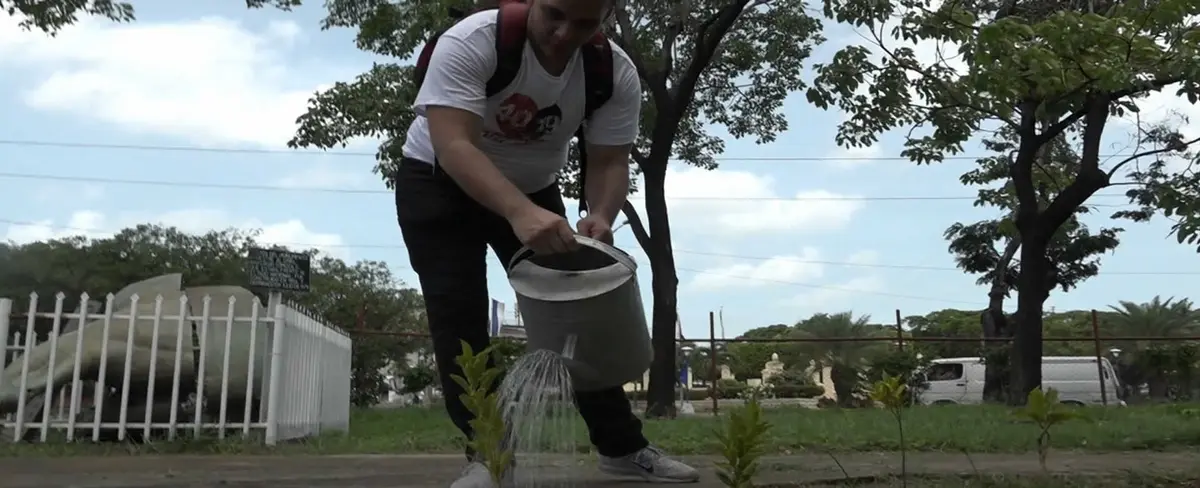 Juventud ambientalista promueve cultura verde en honor al Comandante Carlos Fonseca