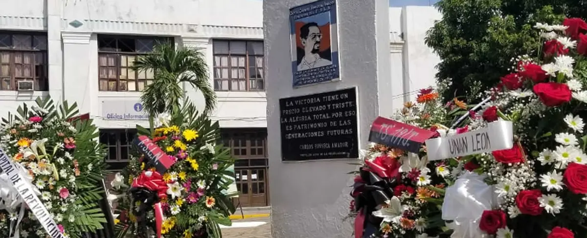 Nicaragua Rinde homenaje al Comandante Carlos Fonseca Amador