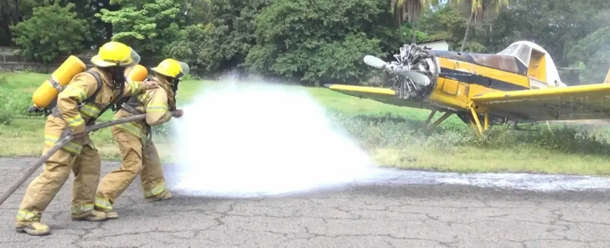 SINAPRED realiza ejercicio de preparación ante accidente aéreo