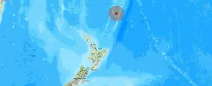 Un sismo de magnitud 6,3 se registra cerca de la costa de Nueva Zelanda