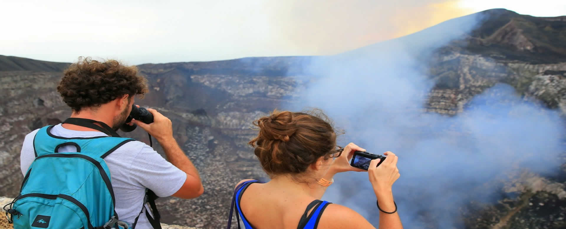 Volcán Masaya, sitio preferido de los turistas en Nicaragua