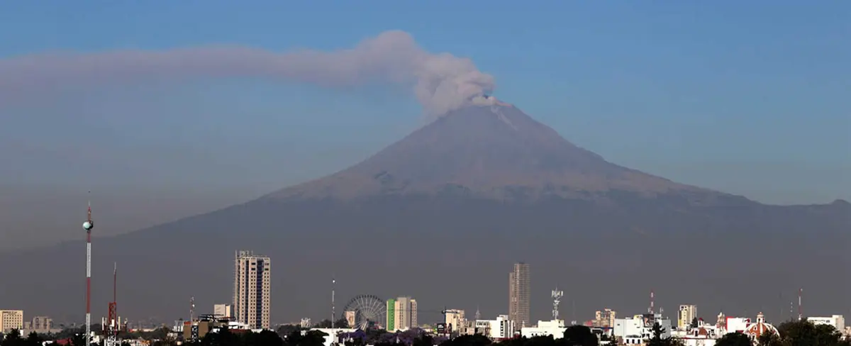 El volcán Popocatépetl registra una nueva explosión